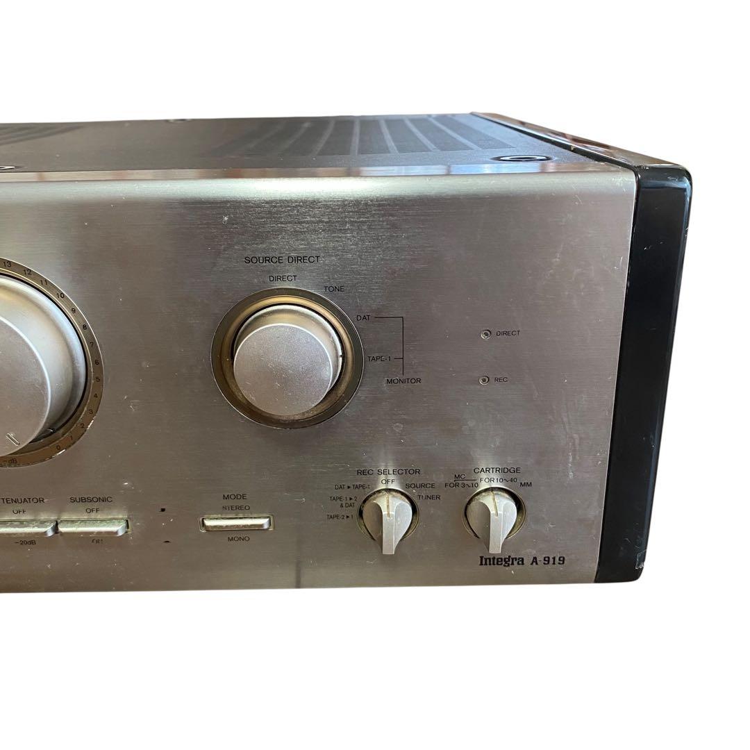 【ジャンク品】ONKYO アンプ　A-919 プリメインアンプ