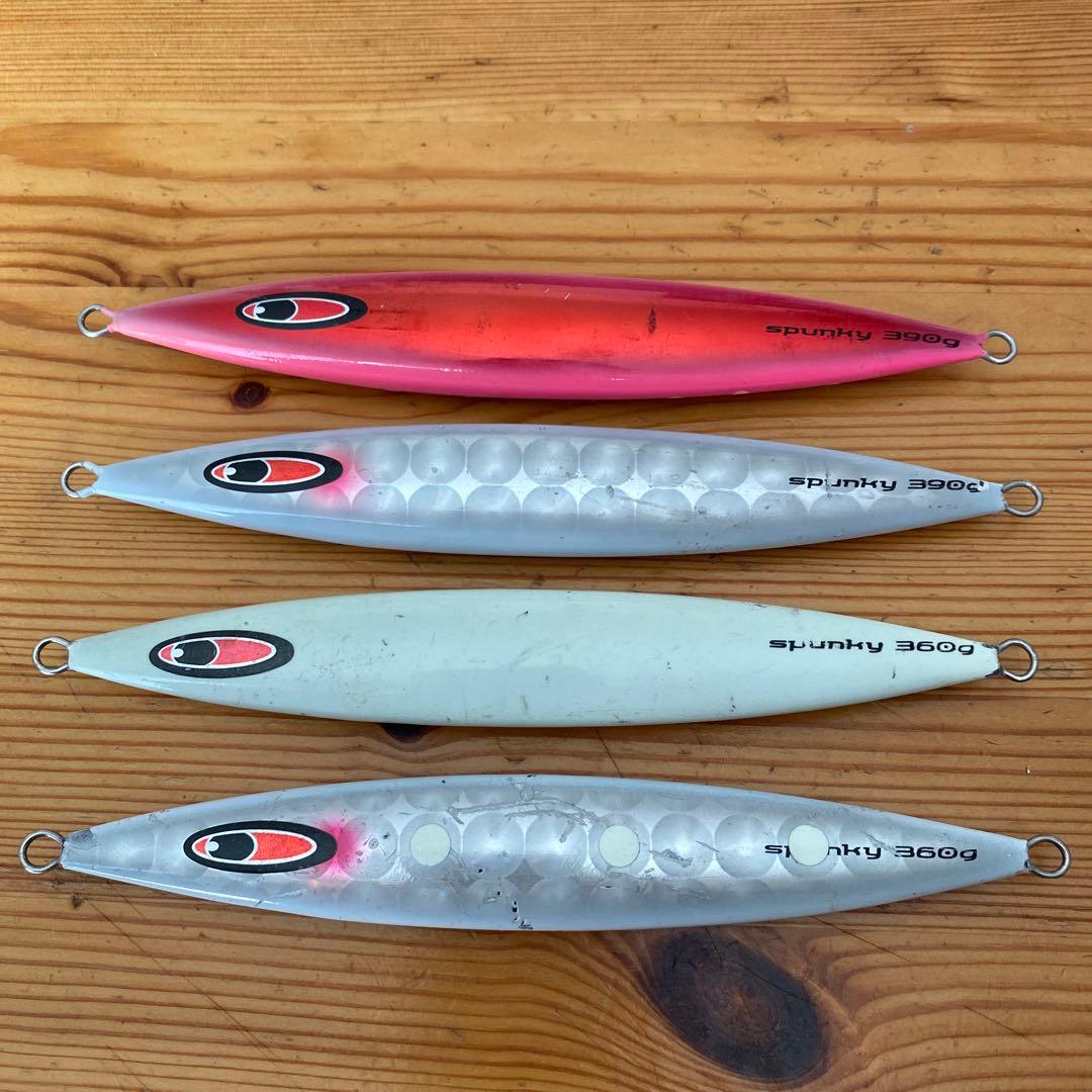 シーフロアコントロール　スパンキー360g2本、390g2本、計4本セット