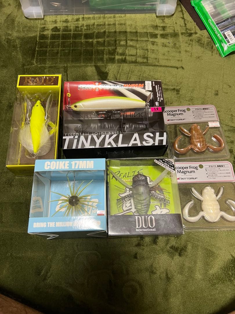バス釣り　ルアーセット　全21品