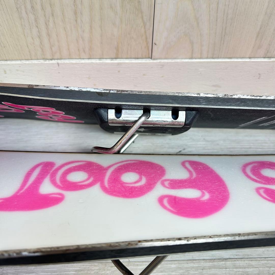 【ミニスキー】クナイスル BiG FooT ショートスキー　ピンクビッグフット