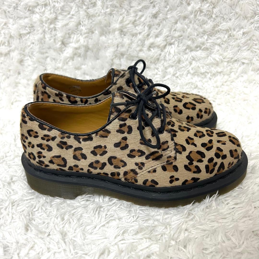 極美品✨　ドクターマーチン×ビームス　シューズ　レオパード　ハラコ　36