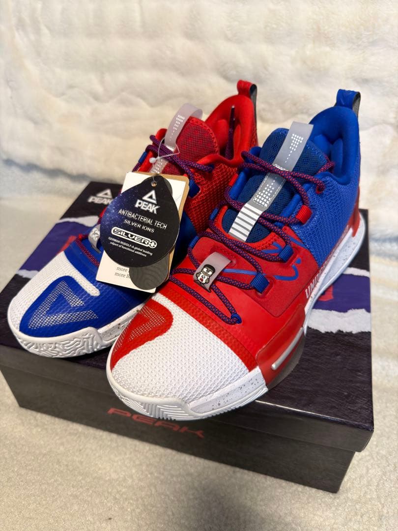 PEAK UNDERGROUND シューズ 赤/青