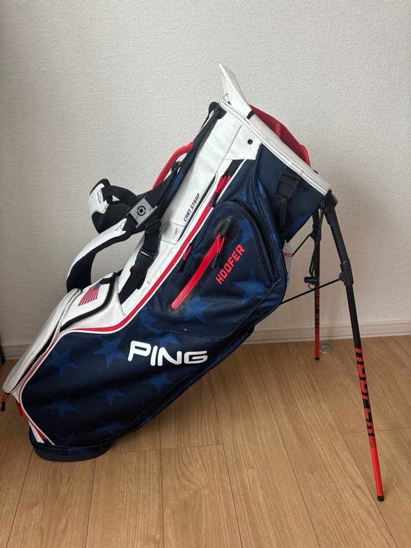 PING HOOFER スタンド キャディバッグ USAカラー