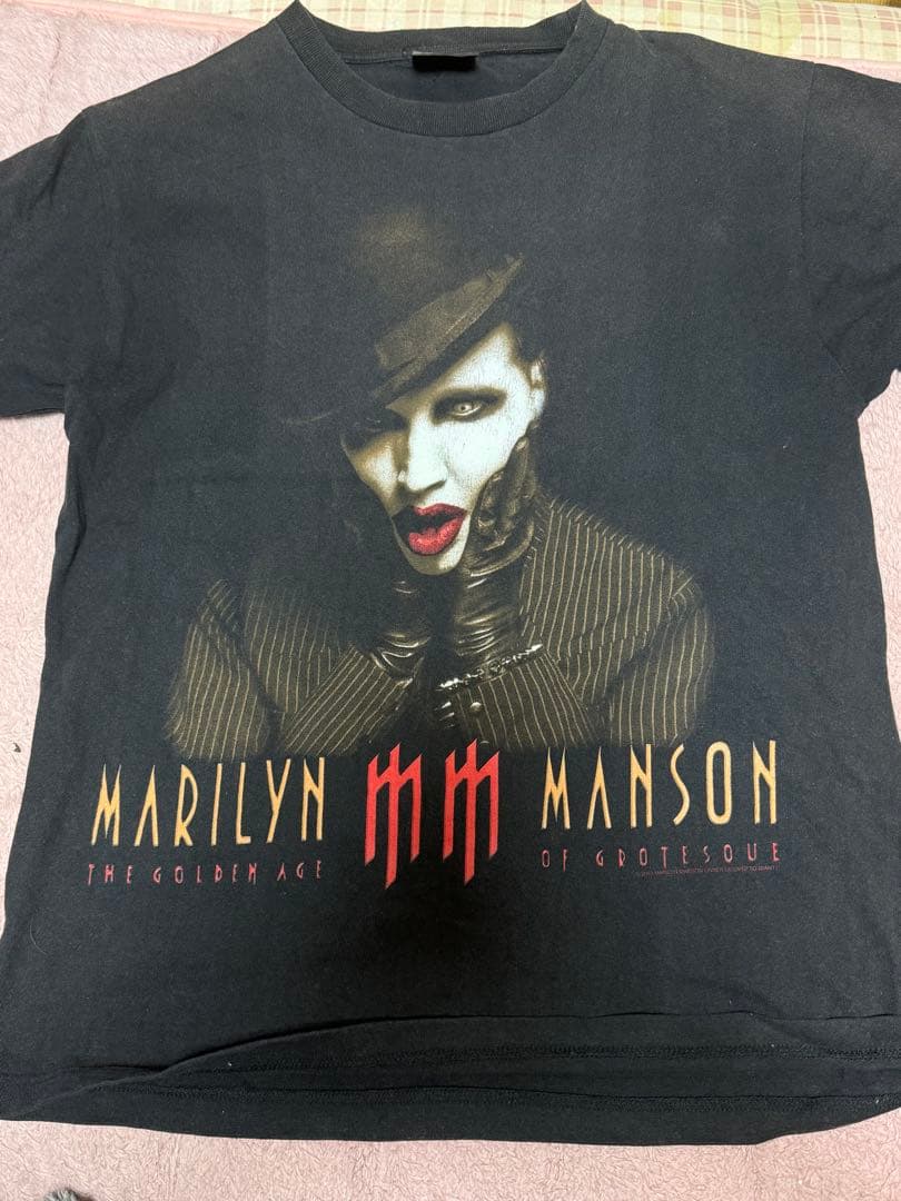 00's マリリンマンソン グロテスクバーレスク ツアー Tシャツ