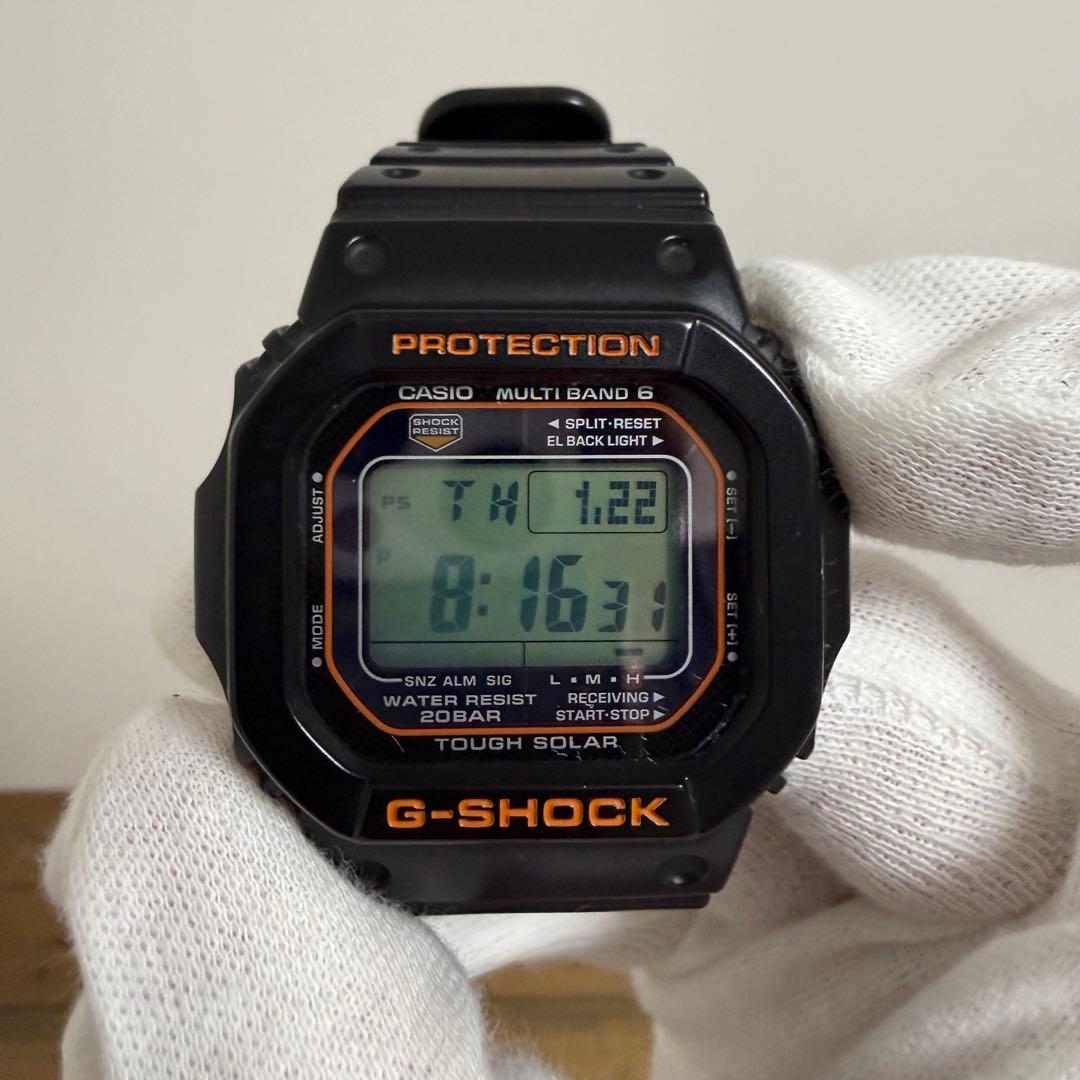 【美品】CASIO G-SHOCK GW-M5610R-1JF 電波ソーラー