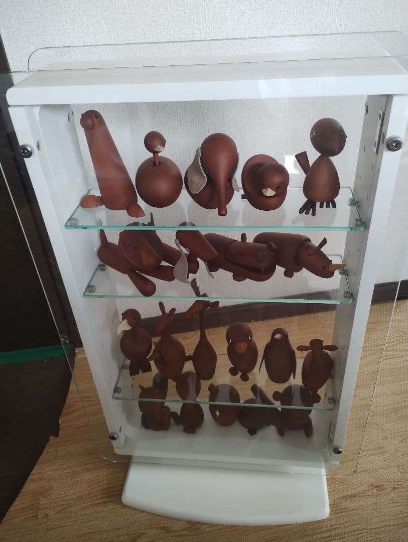 木彫りの動物たち