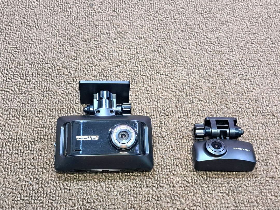 配線新品・駐車監視◆コムテック ドライブレコーダー ZDR 026 ◆動作良好