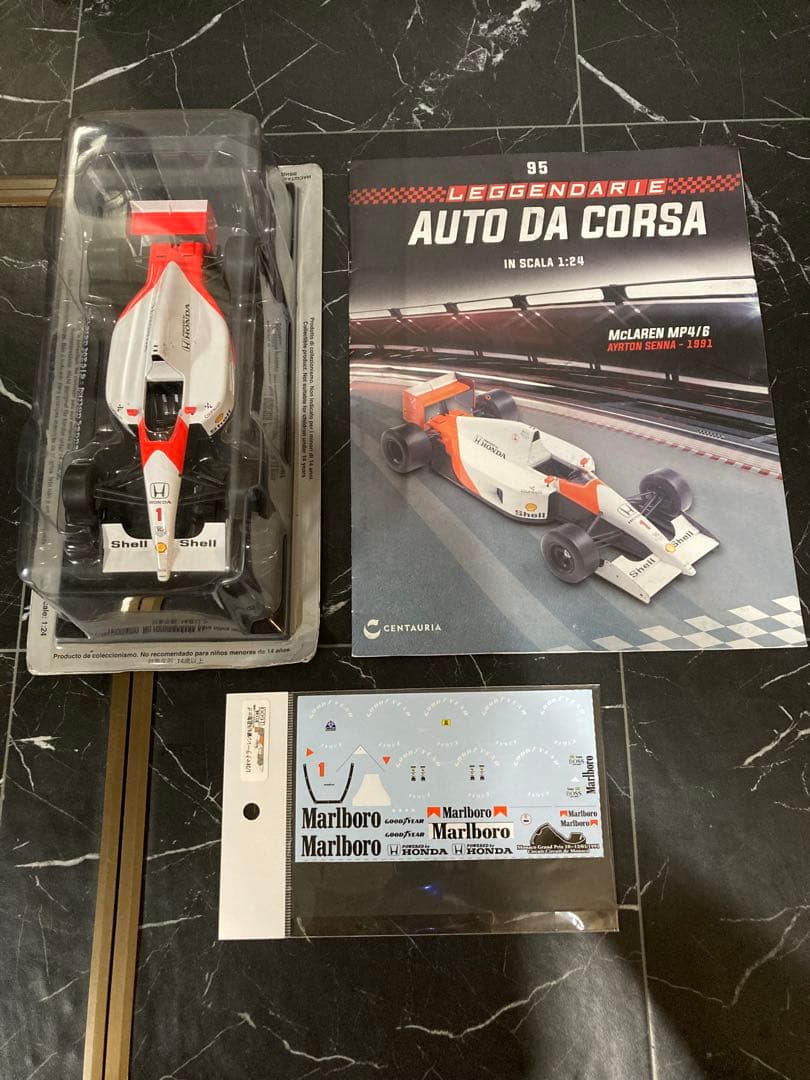 冊子無し　マルボロデカールセット　ビッグスケールF1コレクション　MP4/6