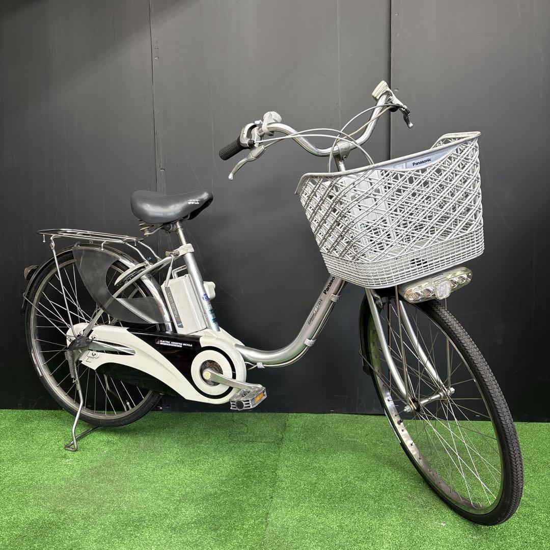 電動自転車 Panasonic Lithium vivi DX シルバー　46★