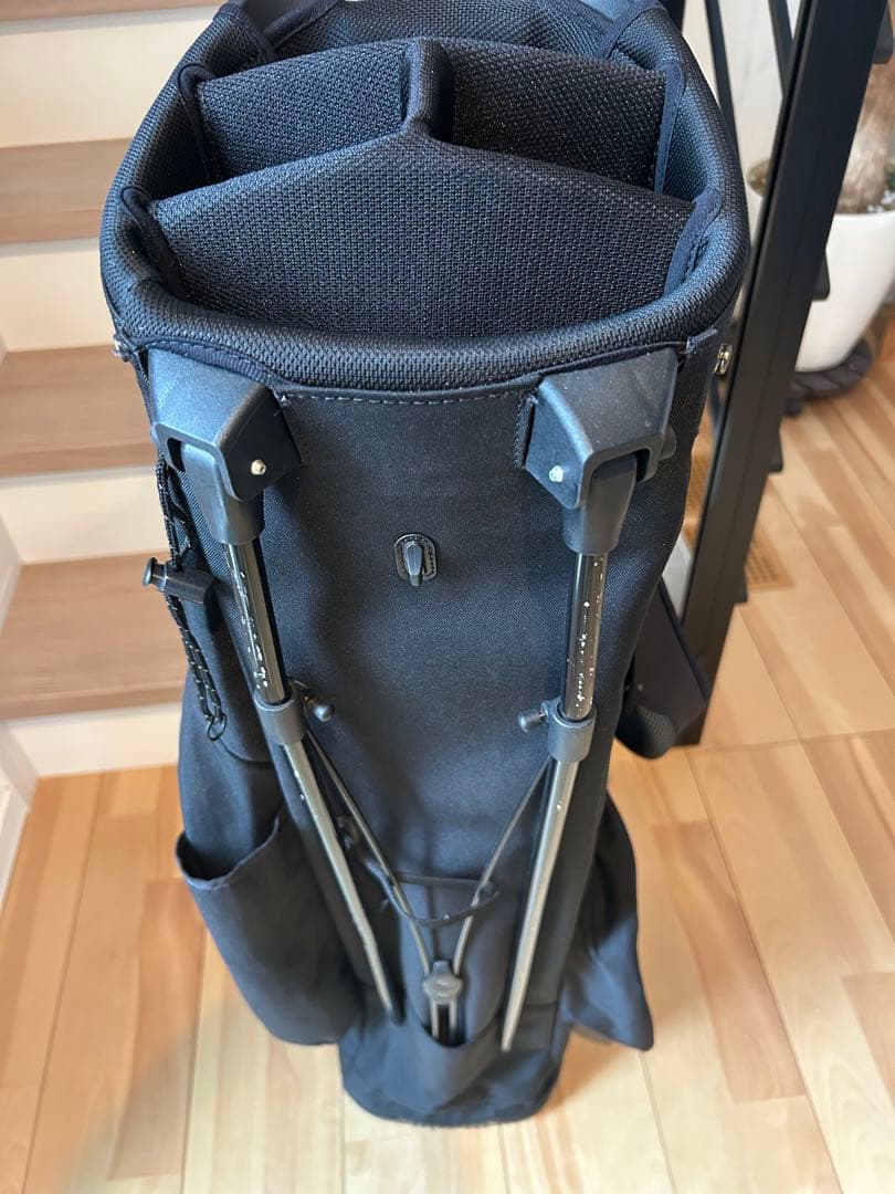 PING ゴルフ　キャディバッグ ブラック スタンド付き