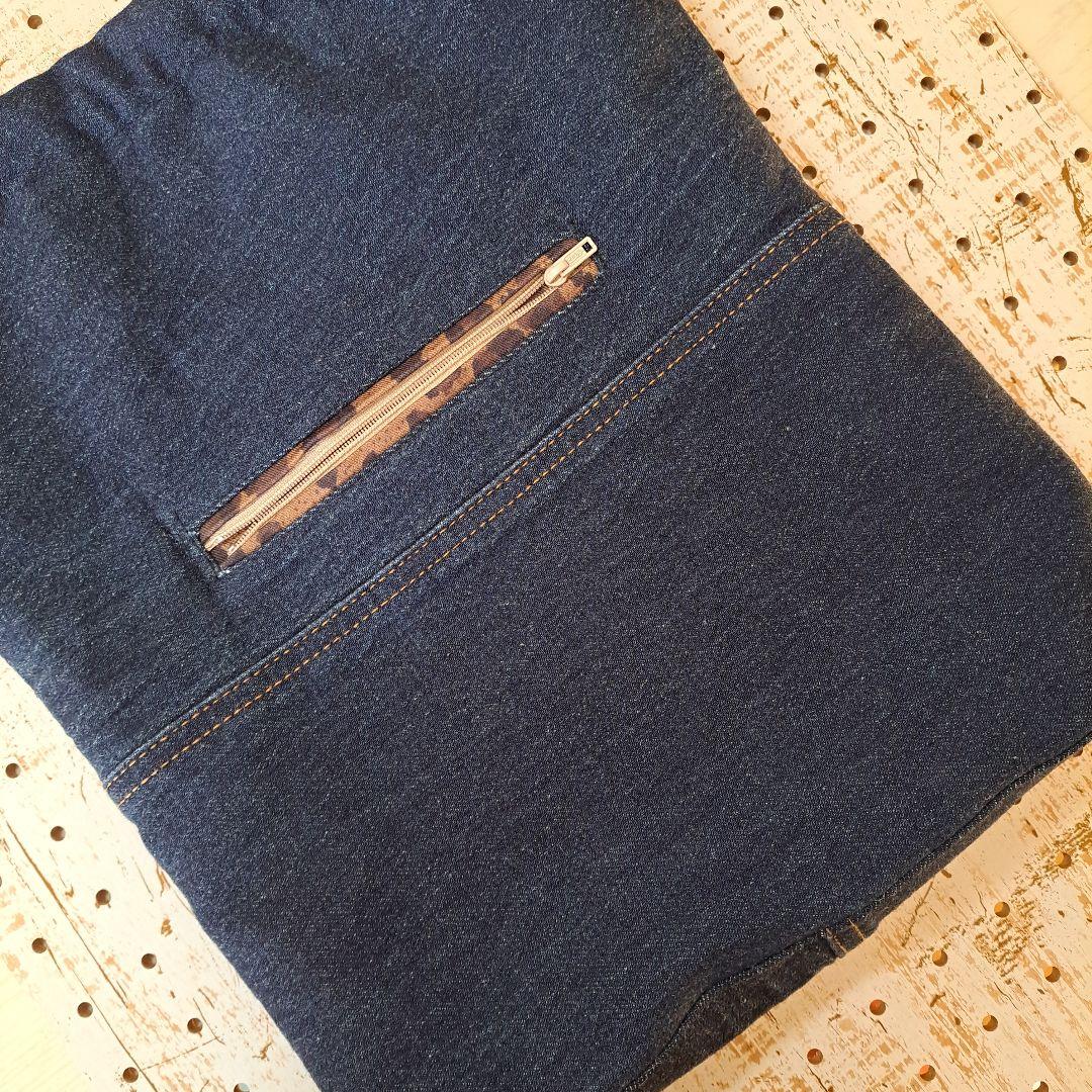 ☆*☆様 コヤンイサムチョン　デニムリメイク巾着トートバッグ