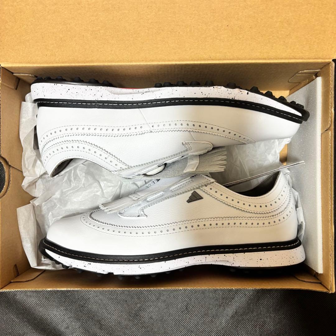 新品 26.5cm adidas Golf MC87 BOA ゴルフシューズ 白