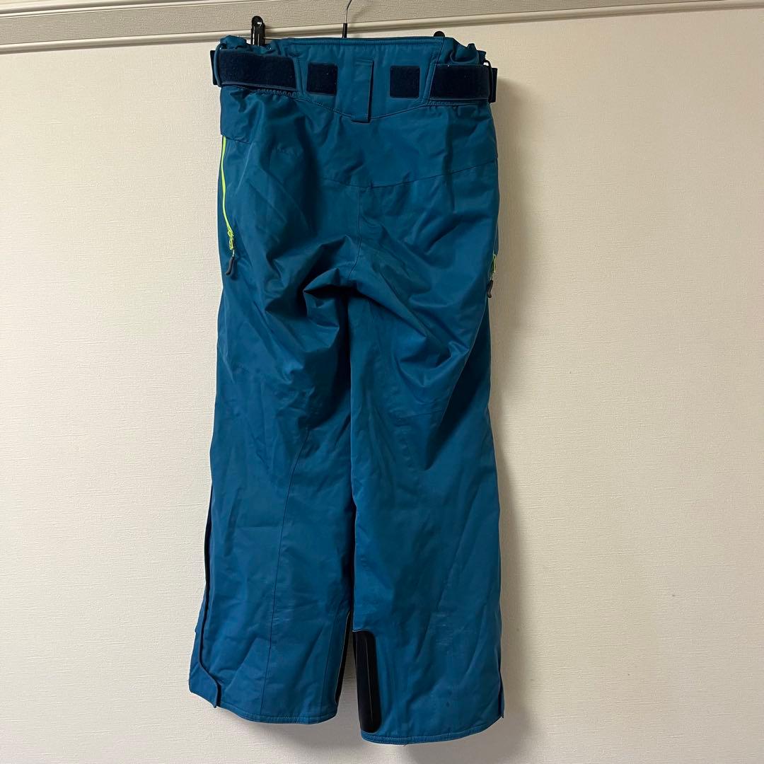 【訳あり】Mizuno スキーウェア 青/ストライプ セットアップ