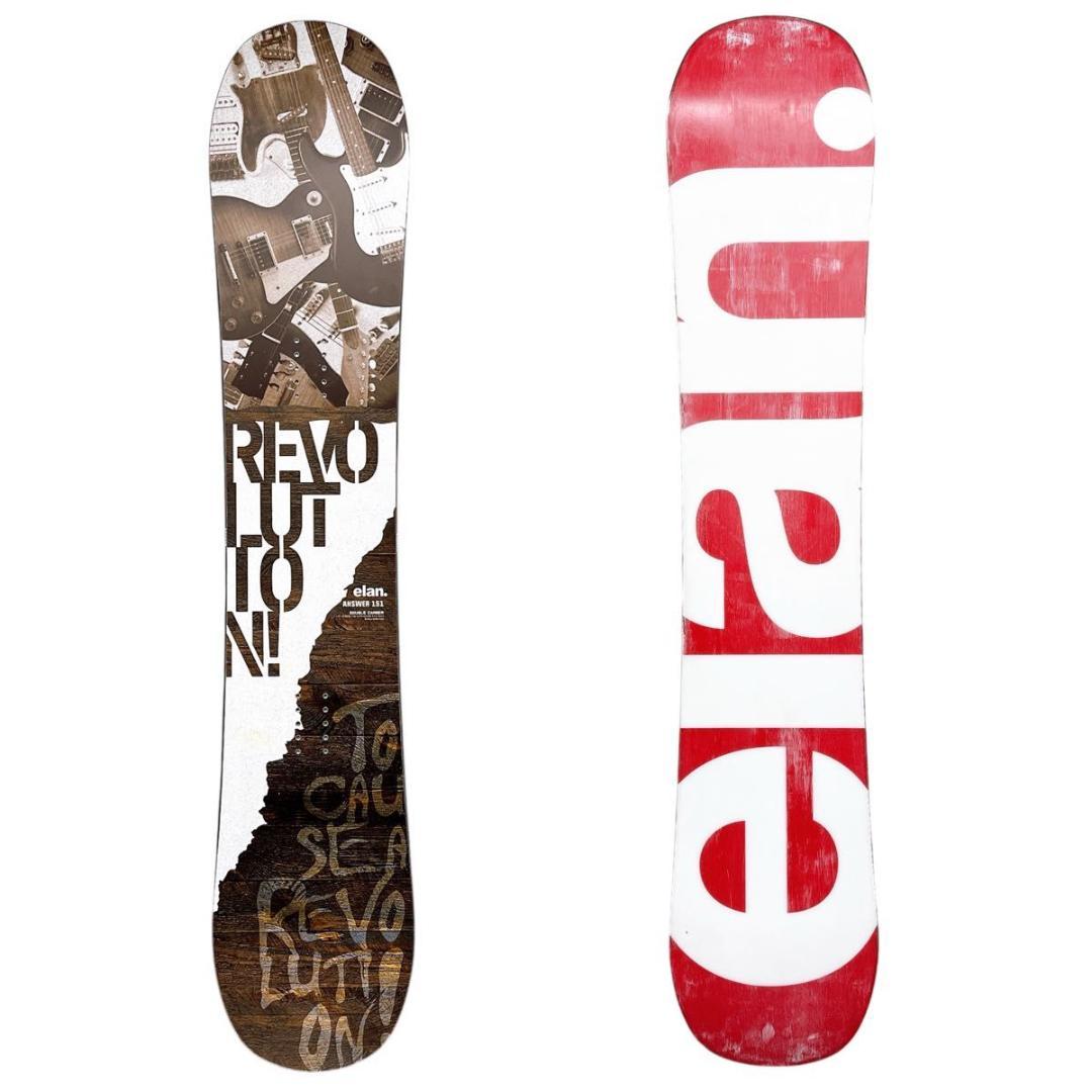 【ボードのみ】elan エラン ANSWER 151cm メンズ スノーボード