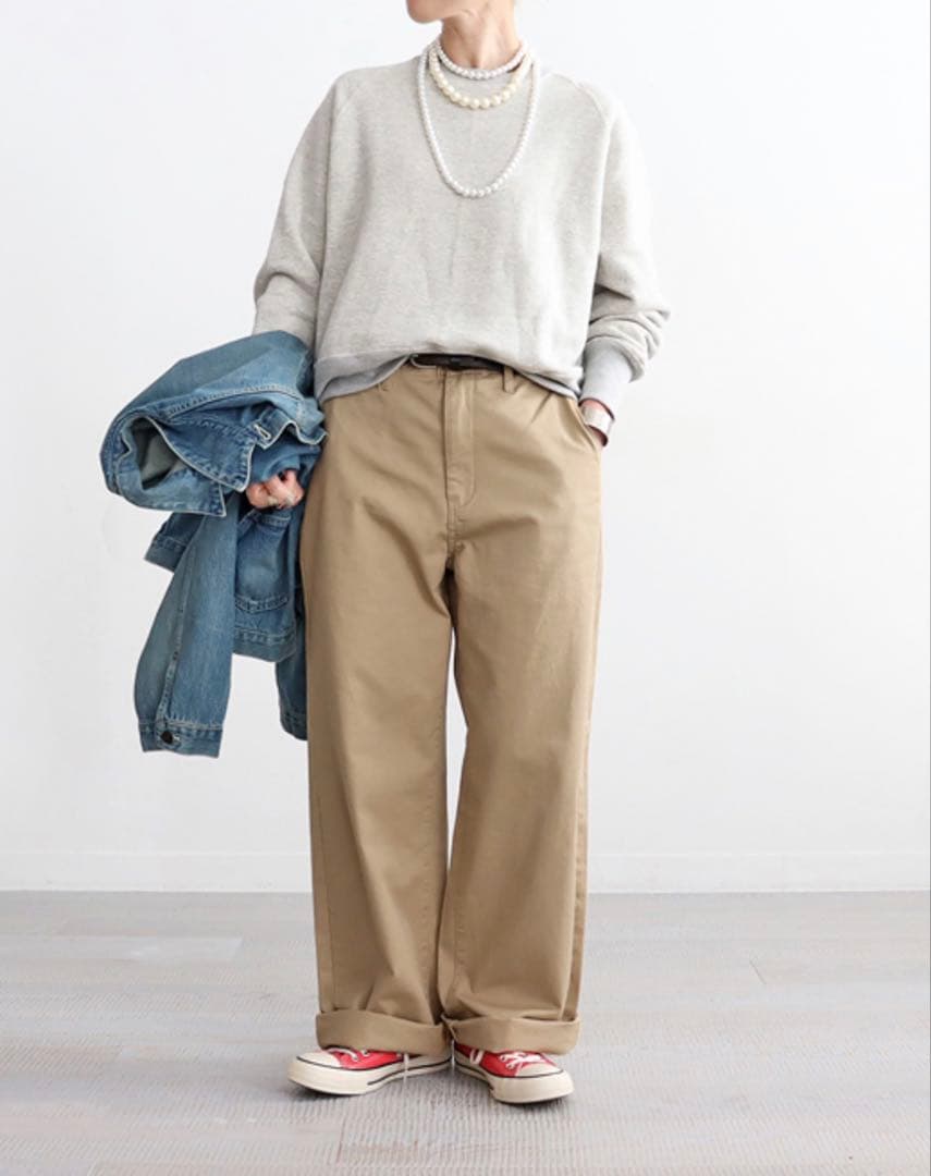 ランサークロージングコーポレーション チノトラウザー SARO