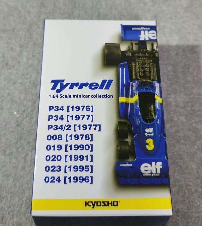 京商　ティレル　ミニカーコレクション ８台セット