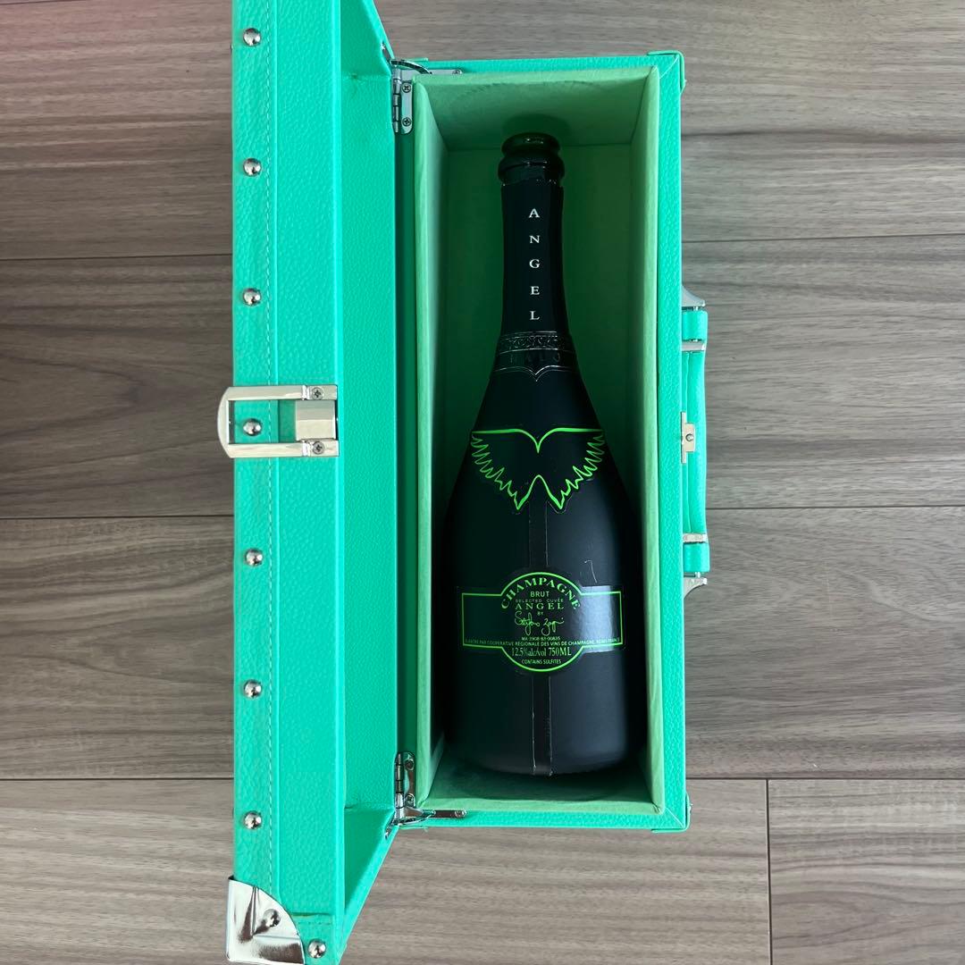 エンジェル シャンパン セット ボトルケース 空き瓶 7本セット