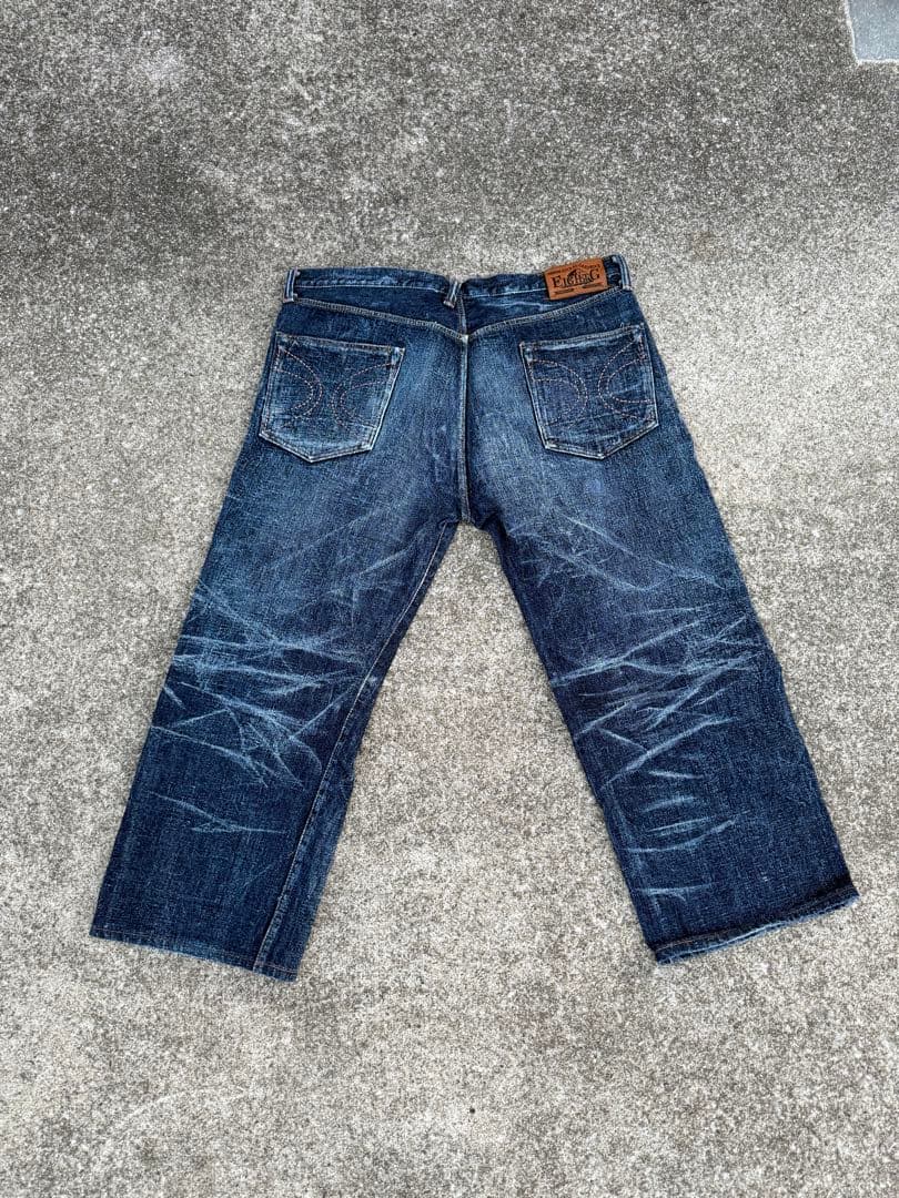 【覚悟】EIGHT-G 803-WW2 デニム W42 L36 濃紺