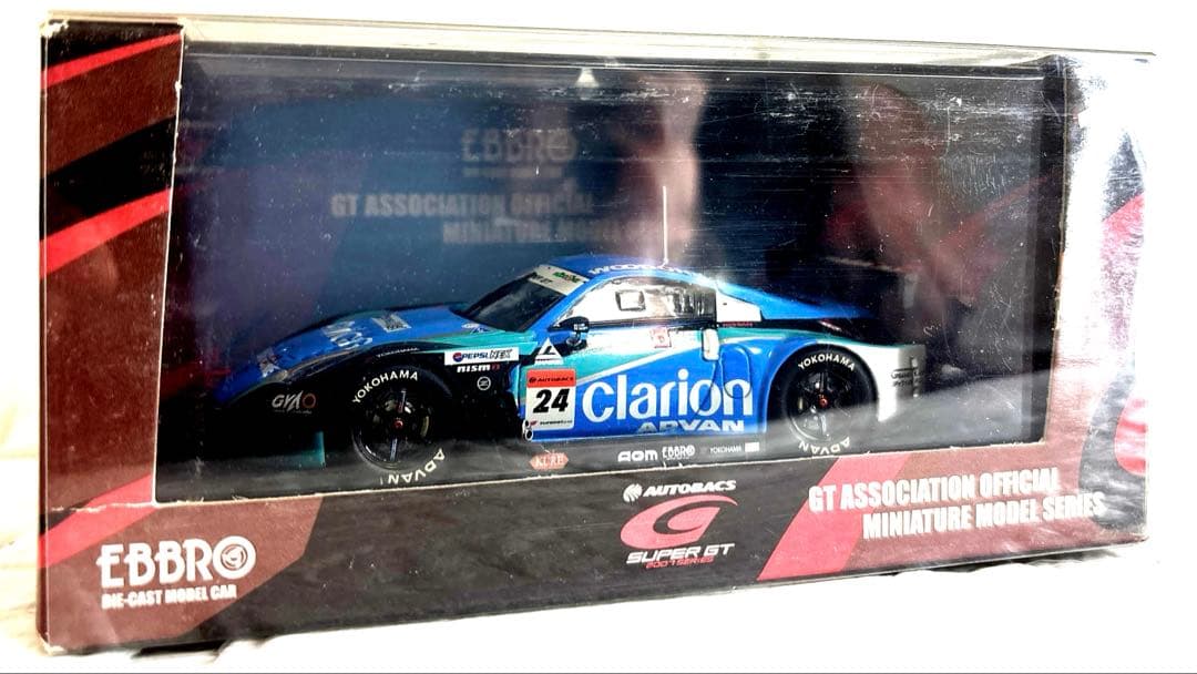 ミニカー EBBRO 1/43 WOODONE ADVAN Clarion Z 2007