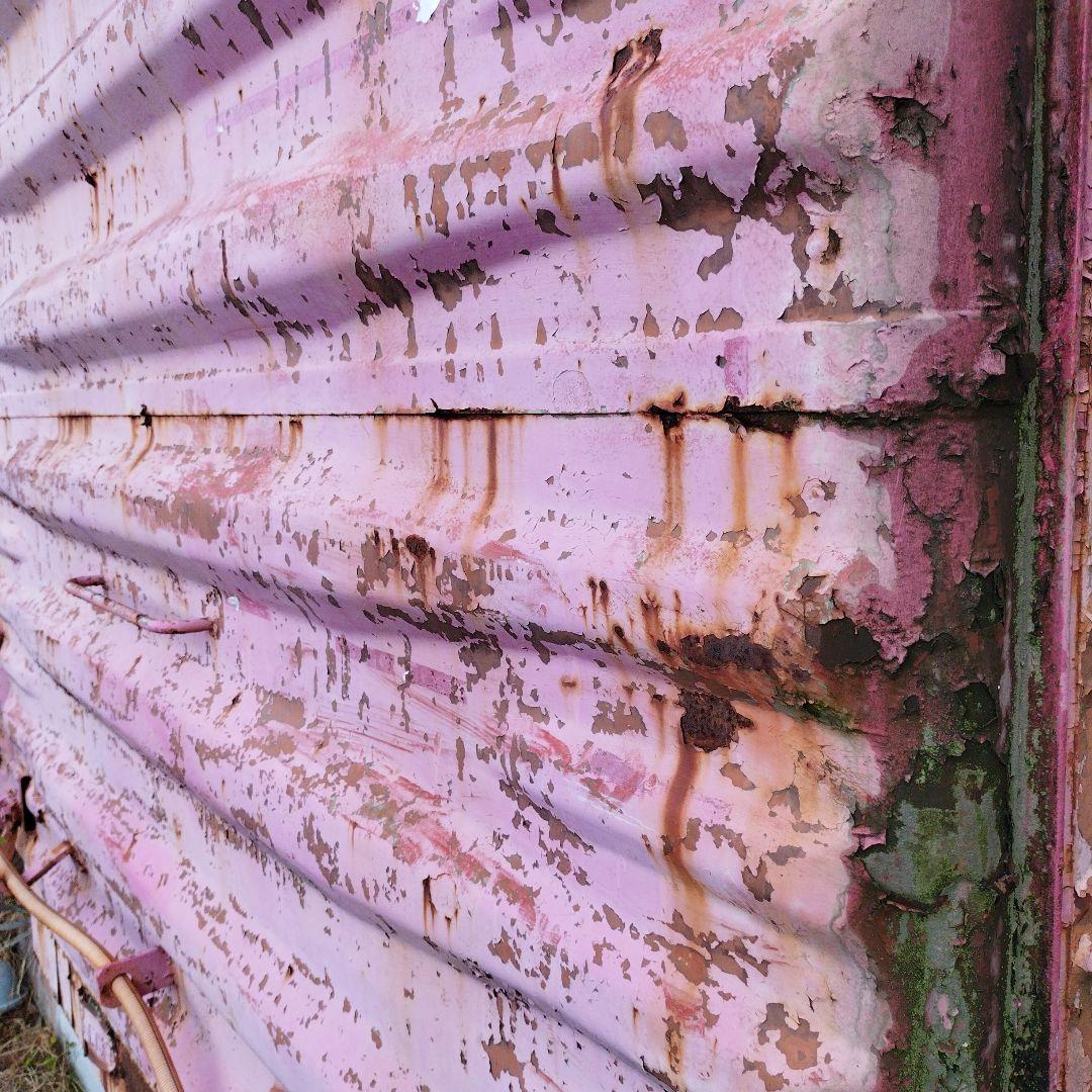 一両　海上コンテナ　コンテナ　プレハブ　ワムハチ　貨車　ジャンクガーデン