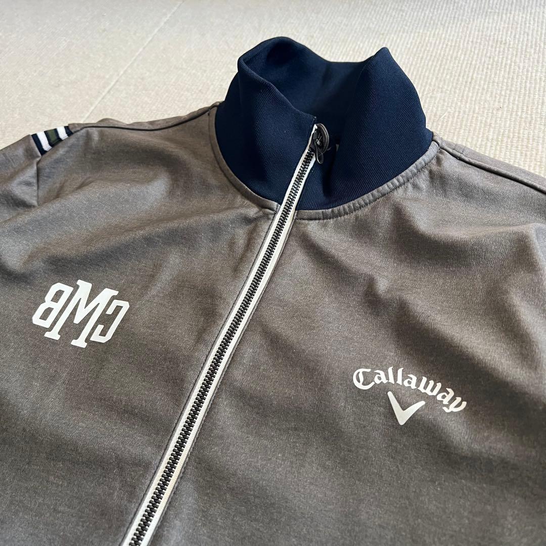 Callaway キャロウェイ ゴルフ トラックジャケット LL グレー