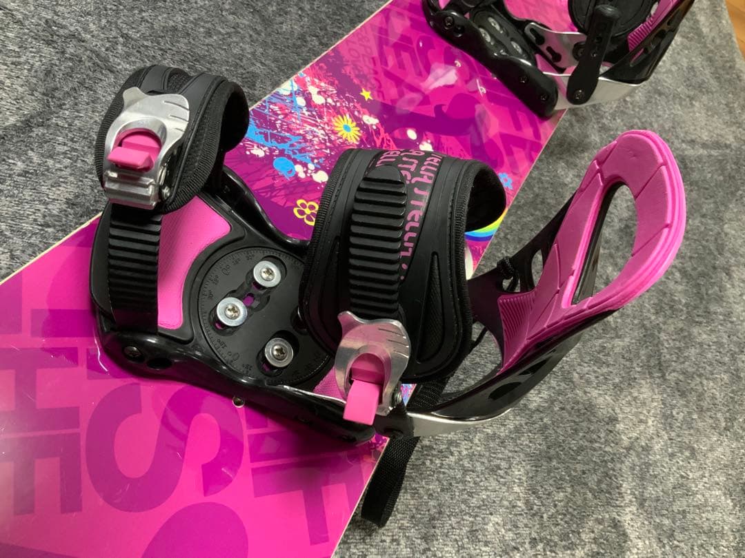 HEAD スノーボード 142cm ビンディング付き　女性用