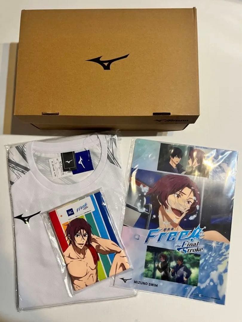 Free! MIZUNO アンバサダー　コラボ　スニーカー　ウエア タオル　凛