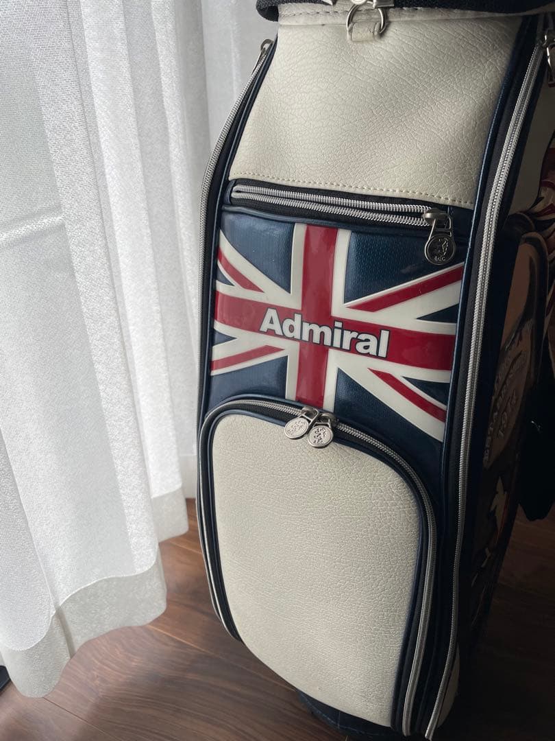 しまじろうさま専用⭐︎Admiral キャディバッグ ユニオンジャックデザイン