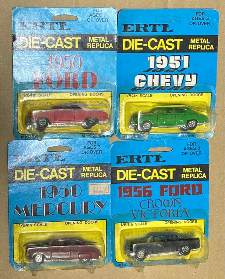 1/64 ERTL ダイキャストモデル 4台セット