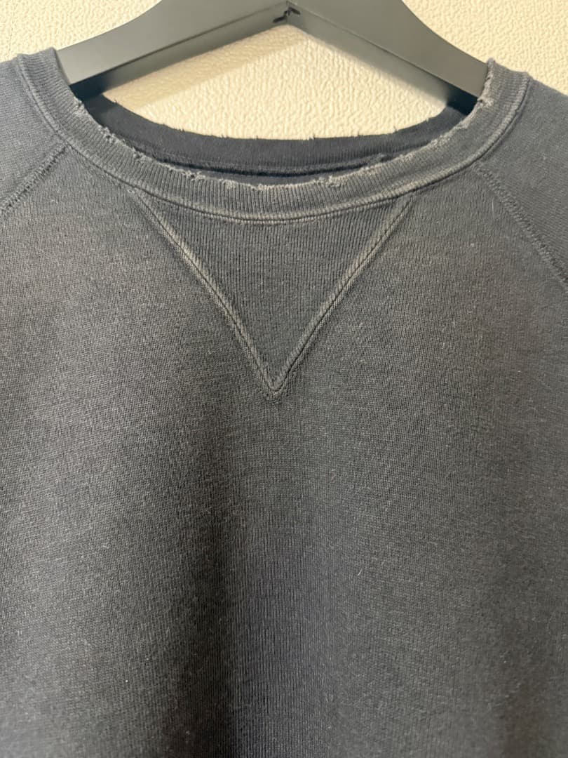 未使用品A.PRESSE/VINTAGE DOUBLE V SWEATSHIRT