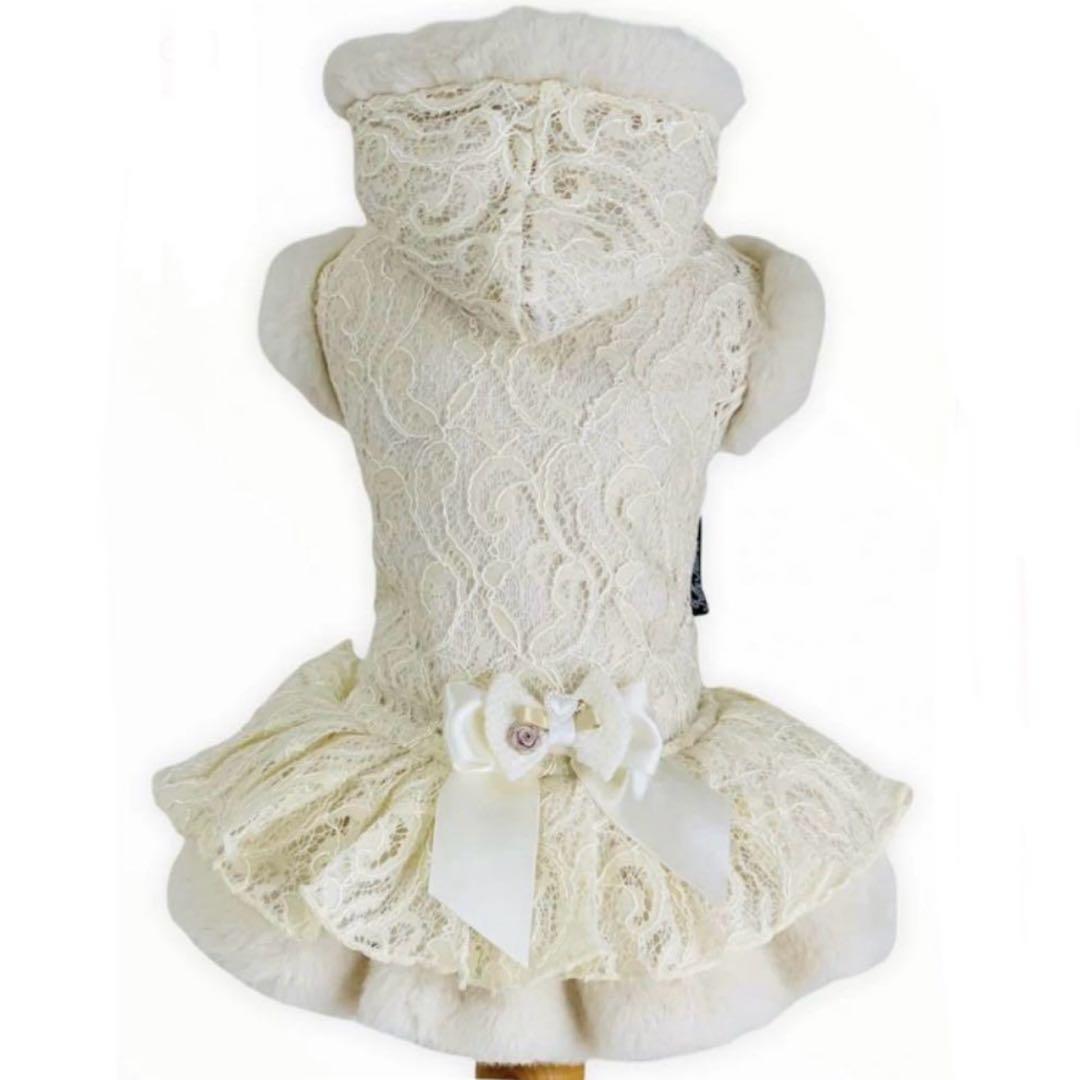 コート　レース　ドレス 犬服　ペット服　Trilly tutti Brilli