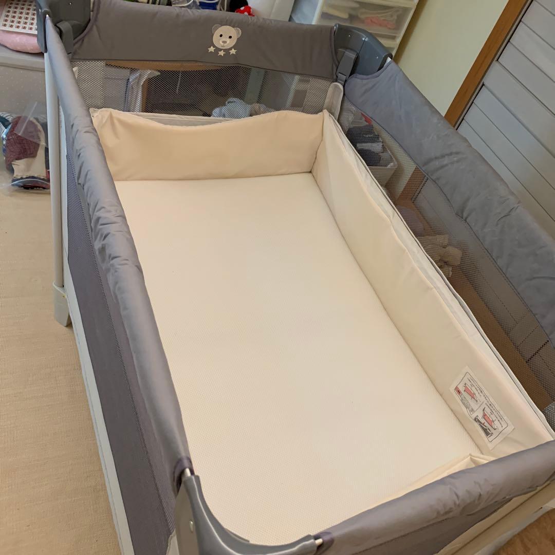 アップリカ ココネルエアー AB グレーベアー　おまけ　防水シーツ