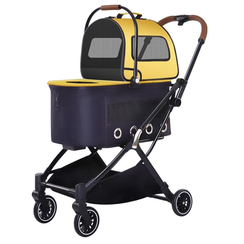 特許多機能ペットカート（キャリーバッグ＋バスケット付き）