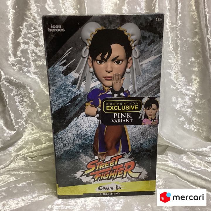 icon heroes 春麗　チュンリー　ヘッドノッカー ピンクバリアント