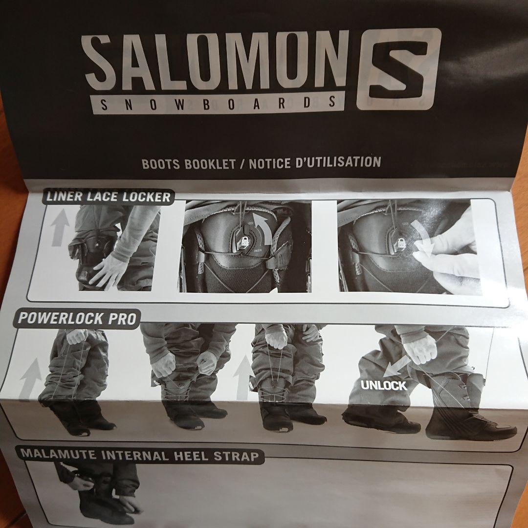 1回使用 サロモン pearl スノボブーツ スノーボード サイズ8 25cm