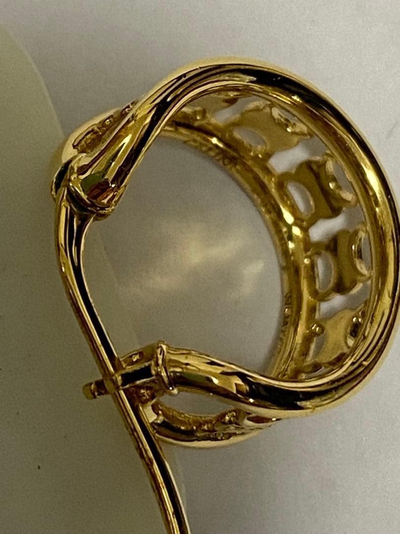 【片耳】セリーヌ　トリオンフ　マルチフープピアス