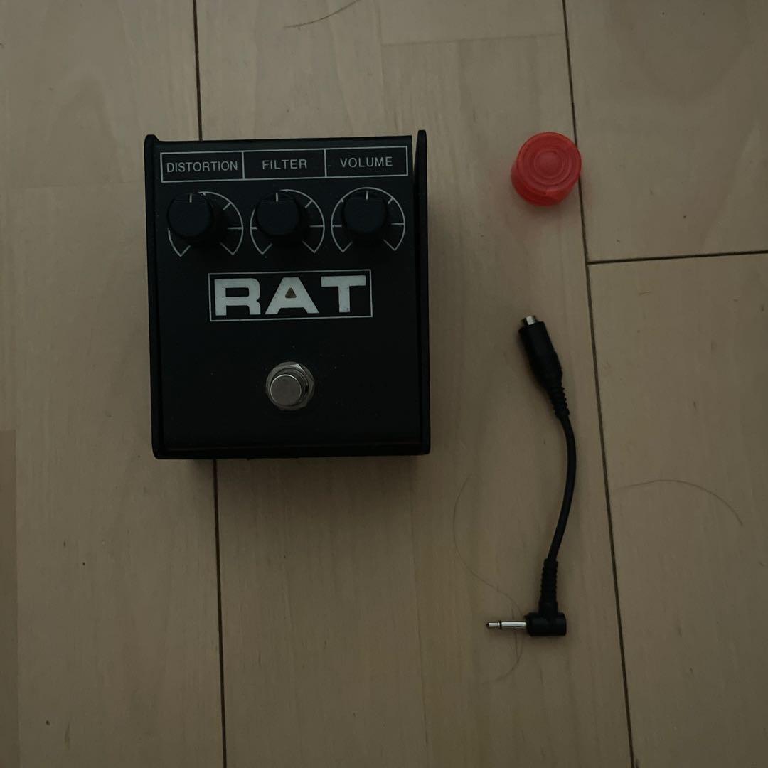 RAT ギターエフェクター　変換アダプタ　フットスイッチカバー