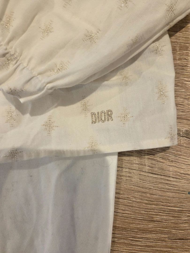 Dior 星柄ロンパース 6M