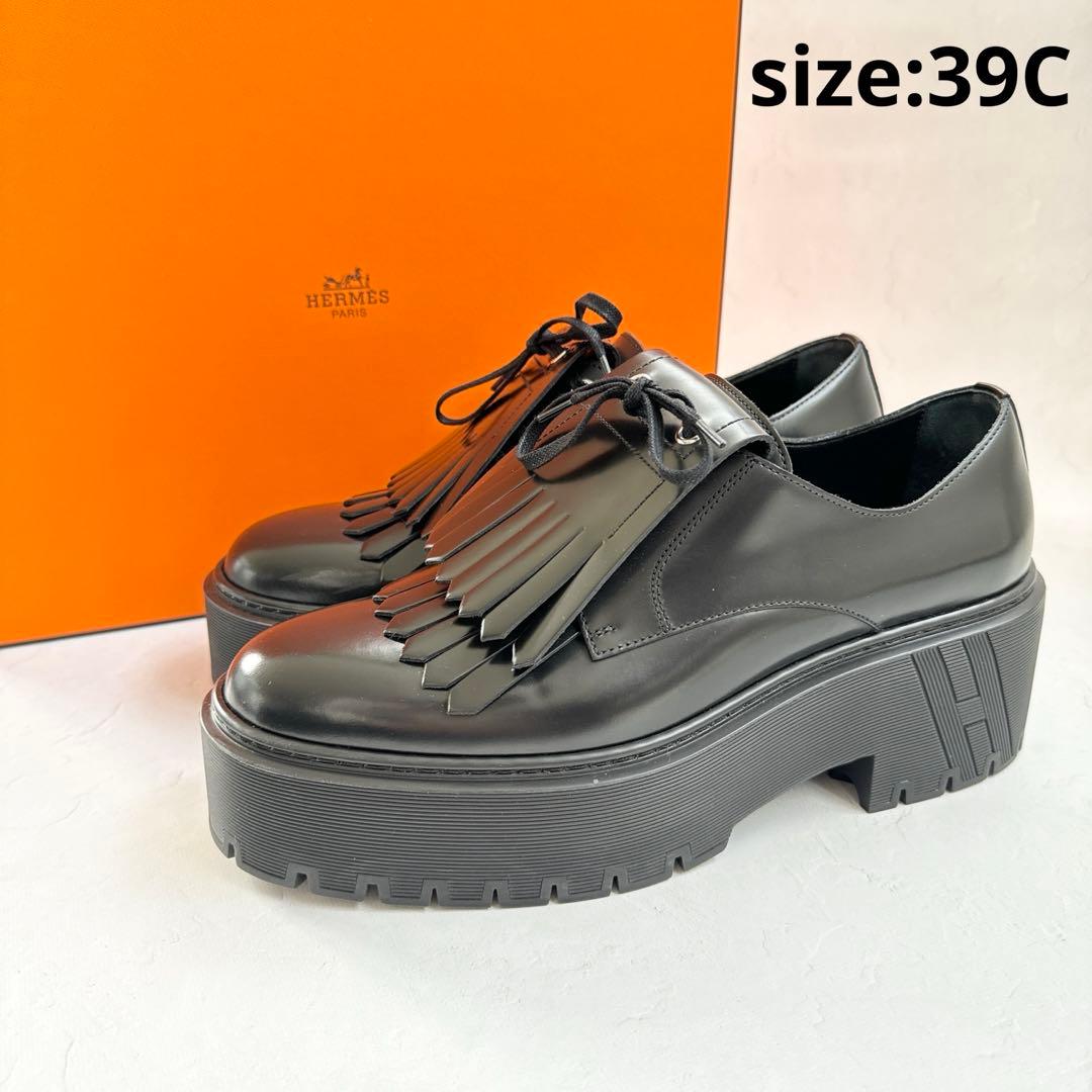 ★希少品★【美品（２度着用）】Hermes/ローファー『ハリストン』
