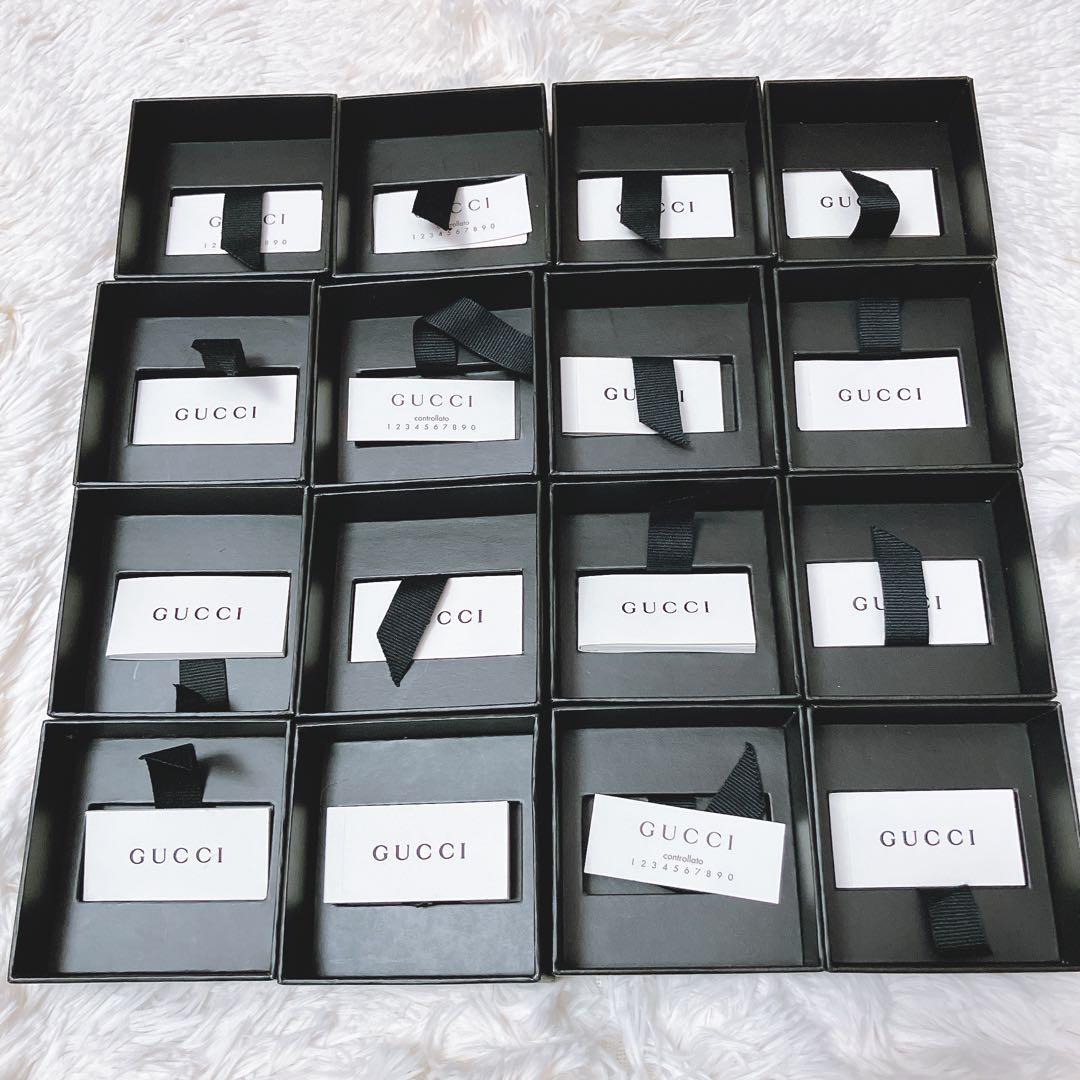 【空箱のみ】グッチ GUCCI アクセサリー入れ ケース 保存袋16個セット 2
