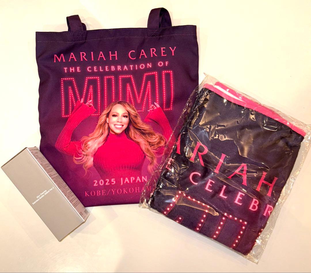 Mariah Careyマライアキャリー来日コンサートGOLD特典グッズ未使用