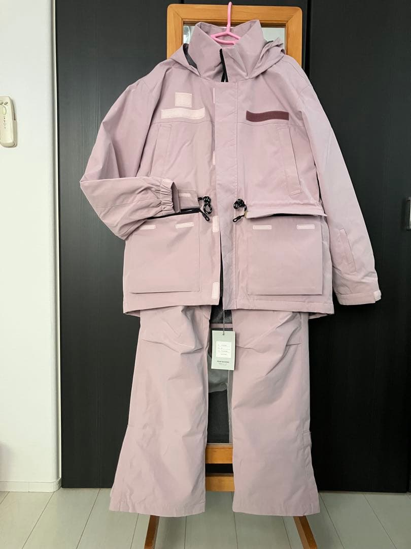 43DEGREES Mサイズ ピンク ジャケット パンツ 上下セット