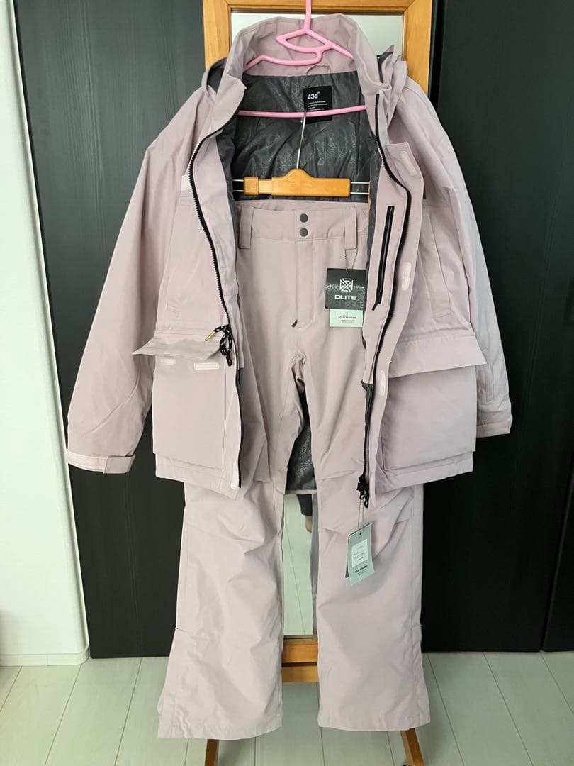 43DEGREES Mサイズ ピンク ジャケット パンツ 上下セット