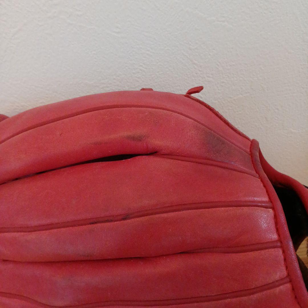 Buw League 軟式グローブ レッド