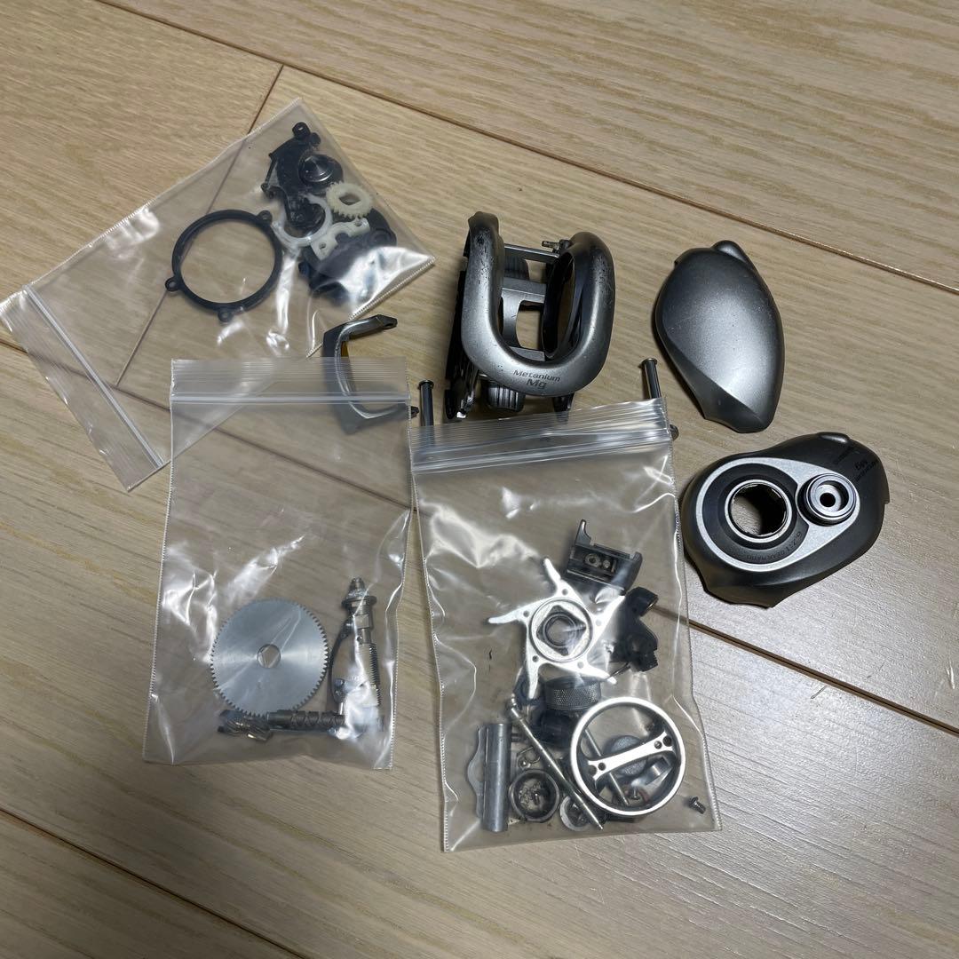 シマノ　07メタニウムmg7 ライトハンドル（パーツおまけ）