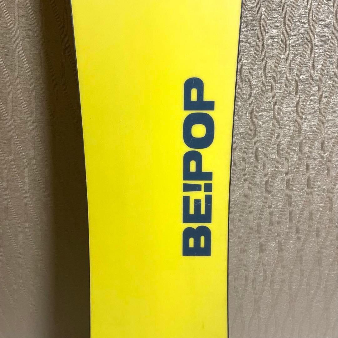 【早い者勝ち】 BE!POP スノーボード 150cm 黒×黄