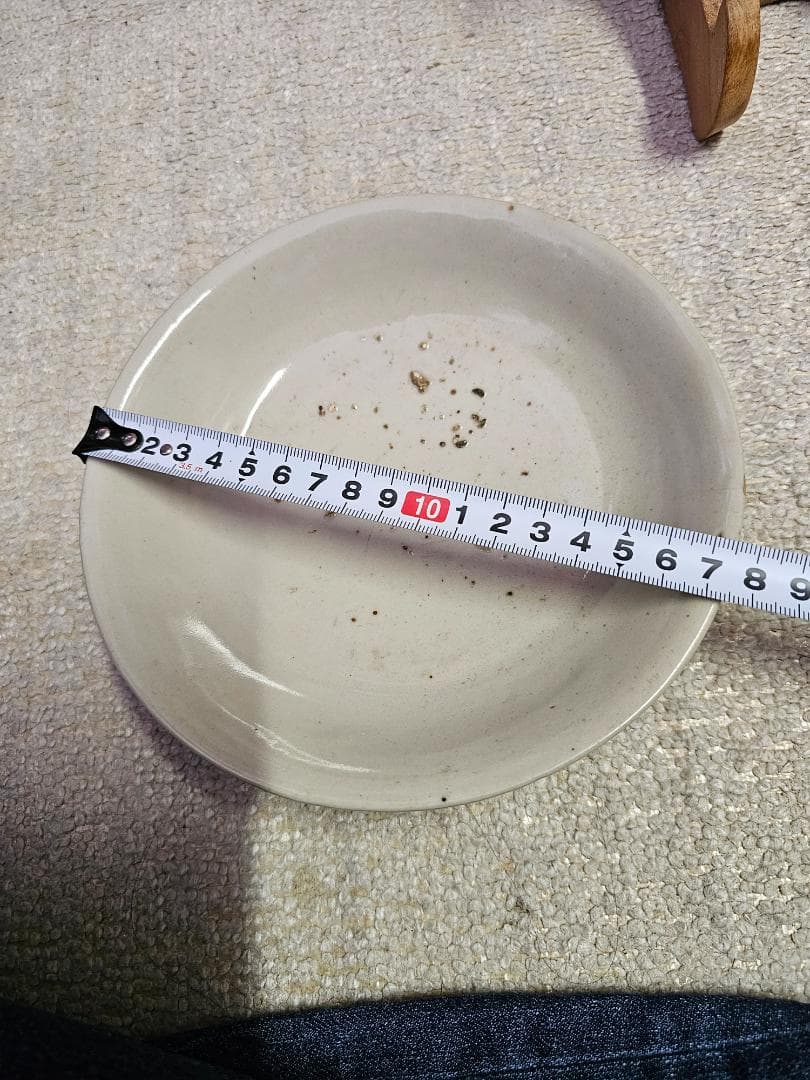 で 中国 明時代 白磁皿 振りものあります