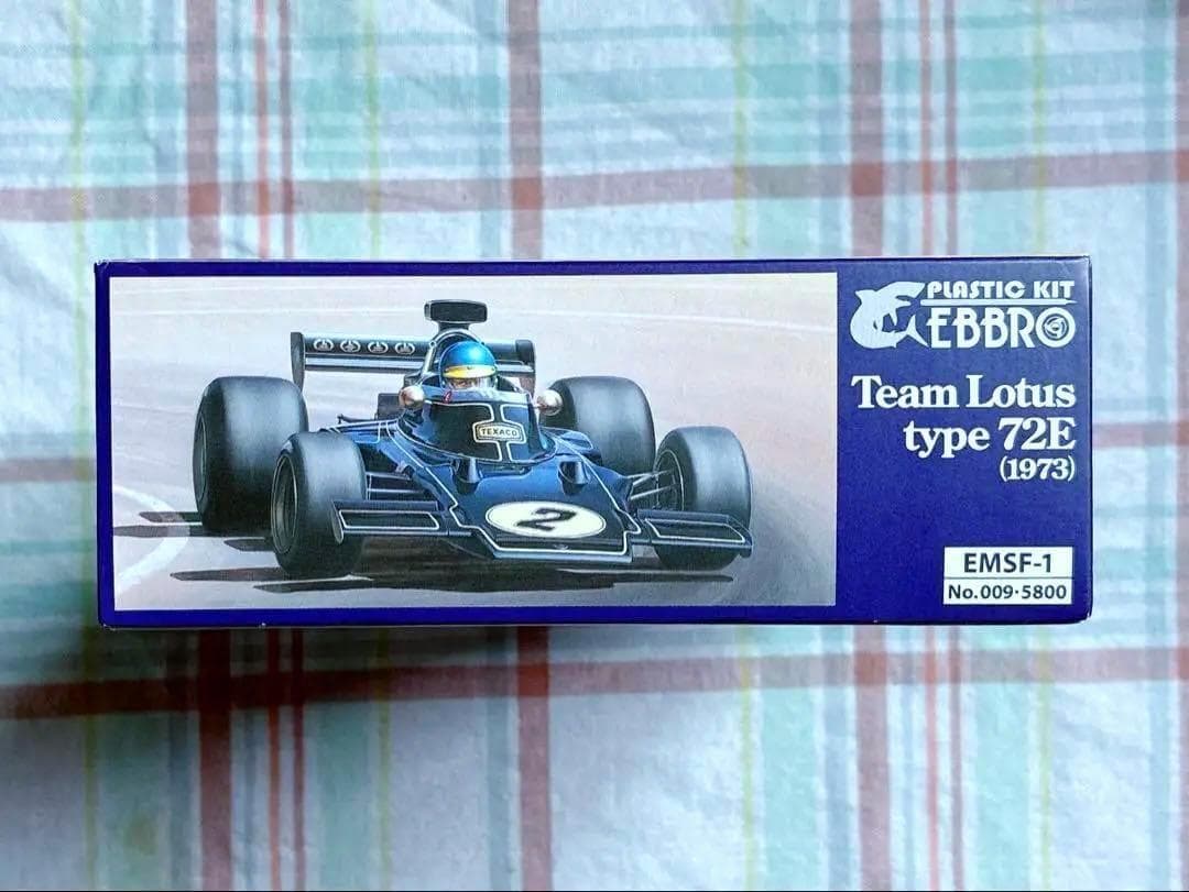 絶版 エブロ 1/20 ロータス 72E・フォード w/カルトグラフデカール