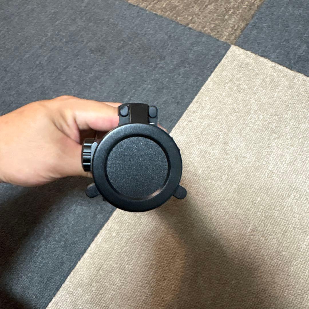 スコープ ブラック 大口径 フリップアップキャップ付き