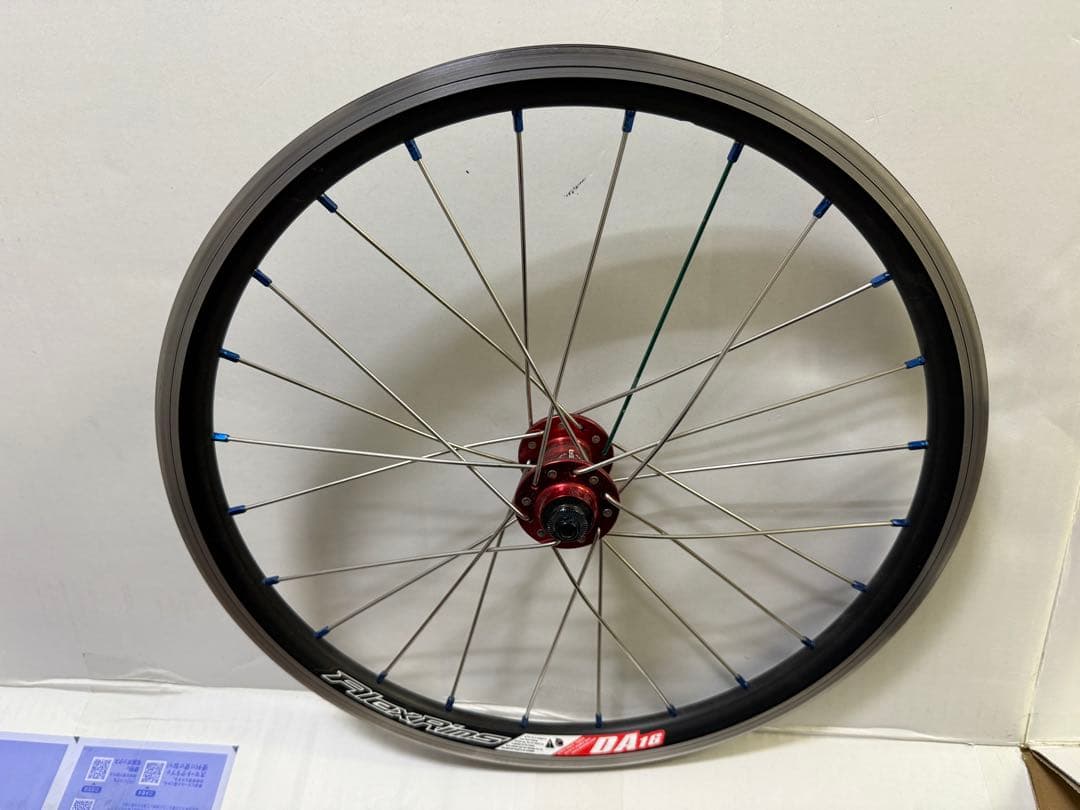 アレックスリムズ 16インチ349ミニベロ用フロントホイール